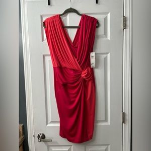 Beautiful dress pink and orange size 10, never worn.